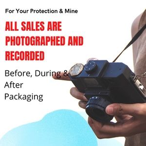 ‼️All Sales Photographed & Recorded ‼️